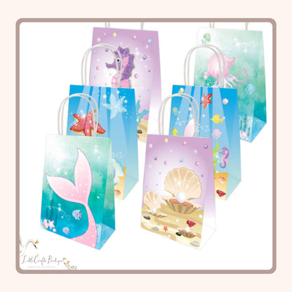 Sea life paper bag - 18Pc