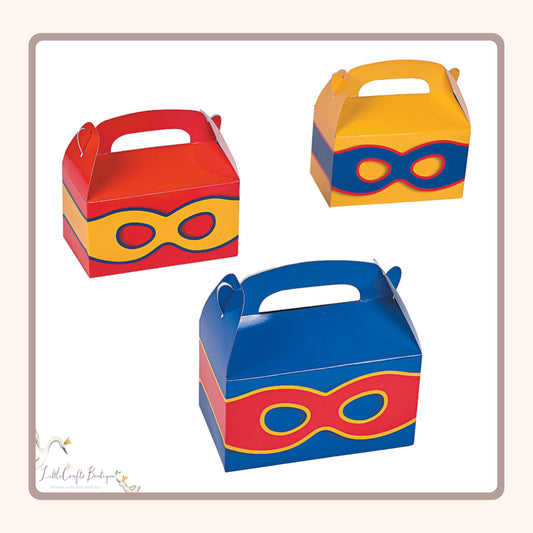 SUPERHERO TREAT BOXE - 10Pc