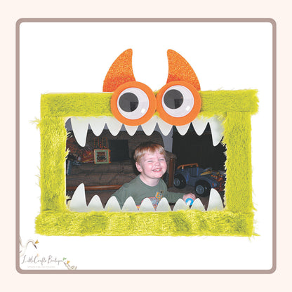 MONSTER WIGGLE EYE FRAME CRAFT KIT