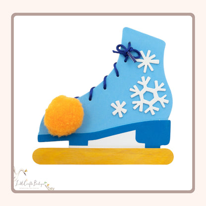 Winter Ice Skate Craft Kit