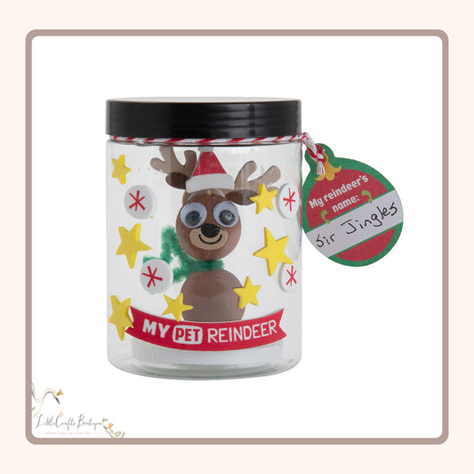 I Caught a Reindeer Jar Craft Kit