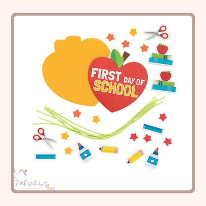 1ST DAY OF SCHOOL HANGING CRAFT KIT