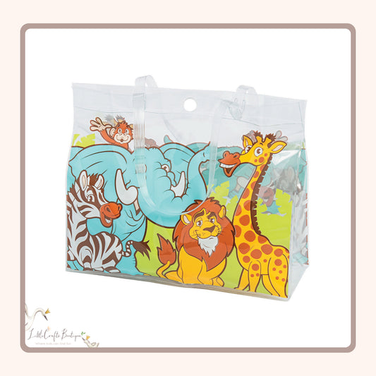 Mini Zoo Animal Tote Bag