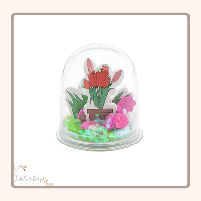 Mother’s Day Flower Glitter Snow Globe Craft Kit