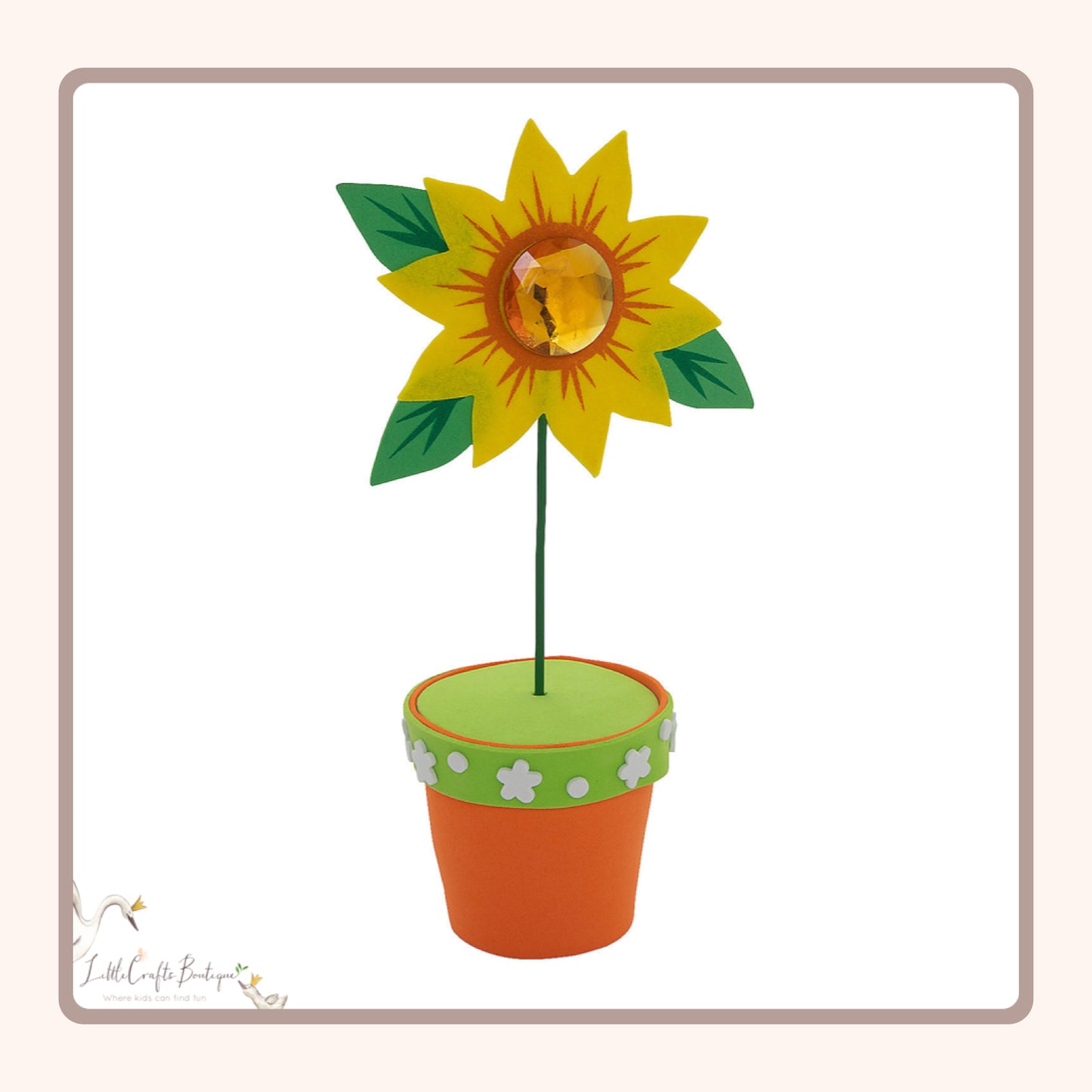 Sunflower Flowerpot Craft Kit