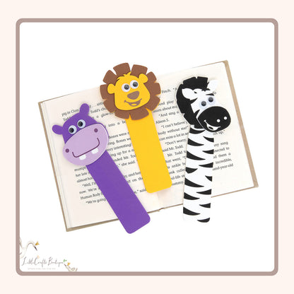 Zoo Animal Bookmark Craft Kit