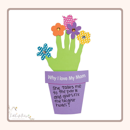 “Why I Love My Mother” Handprint Craft Kit