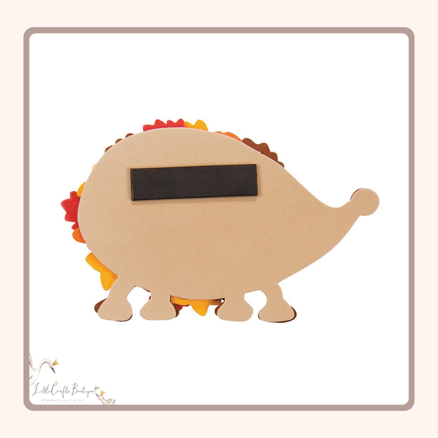 Fall Leafy Hedgehog Magnet Craft Kit