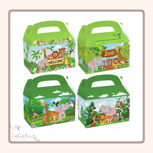 Zoo animal box - 4Pc