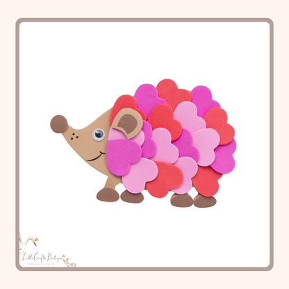 Heart Hedgehog Magnet Craft Kit