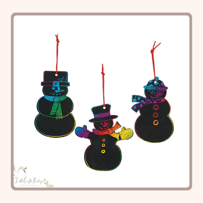 MAGIC COLOR SCRATCH SNOWMAN