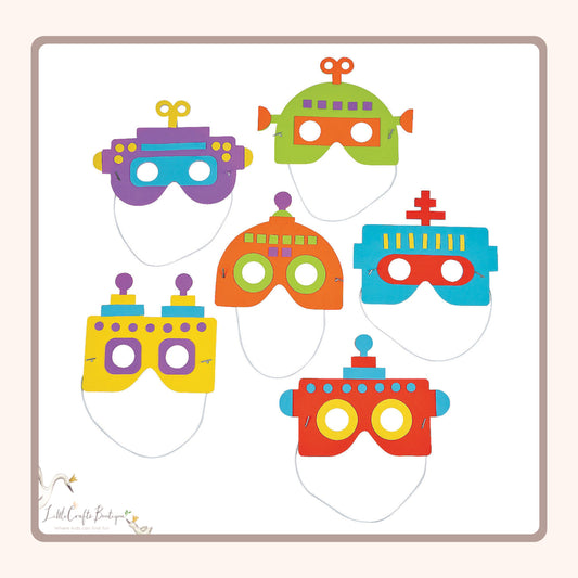 Robot Mask Craft Kit