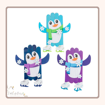 Winter Penguin Stick Craft Kit