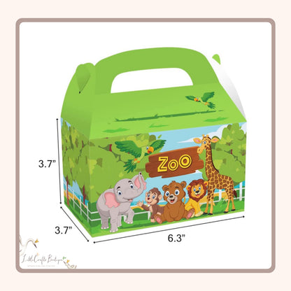 Zoo animal box - 4Pc