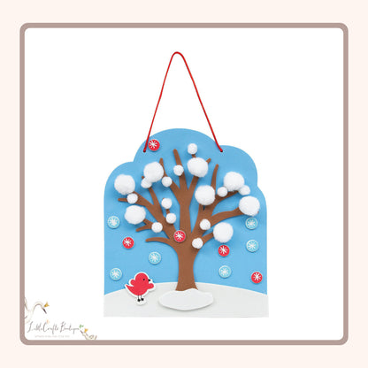 Snowy Winter Tree Craft Kit