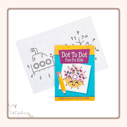 Dot to Dot Activity Book