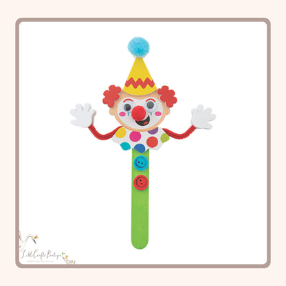 CLOWN STICK CRAFT KIT