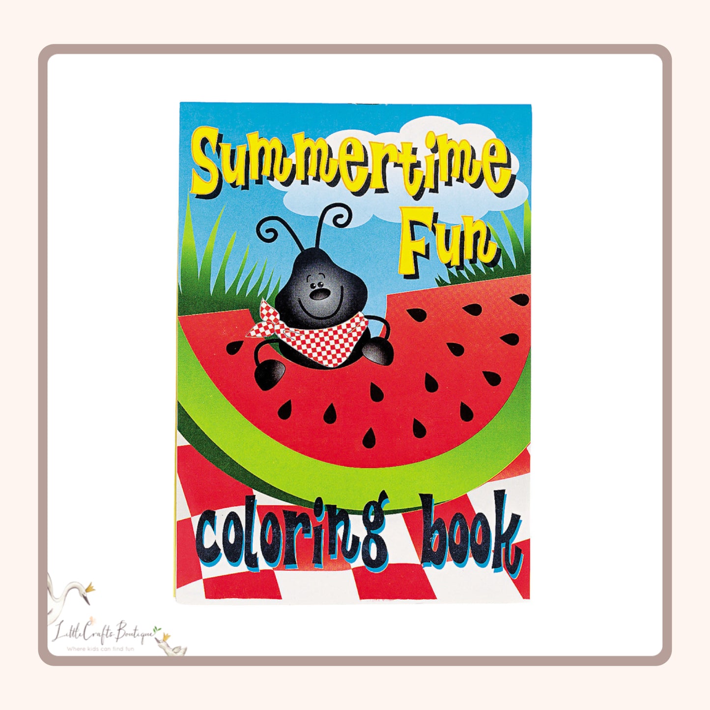 Summertime Fun Coloring Book