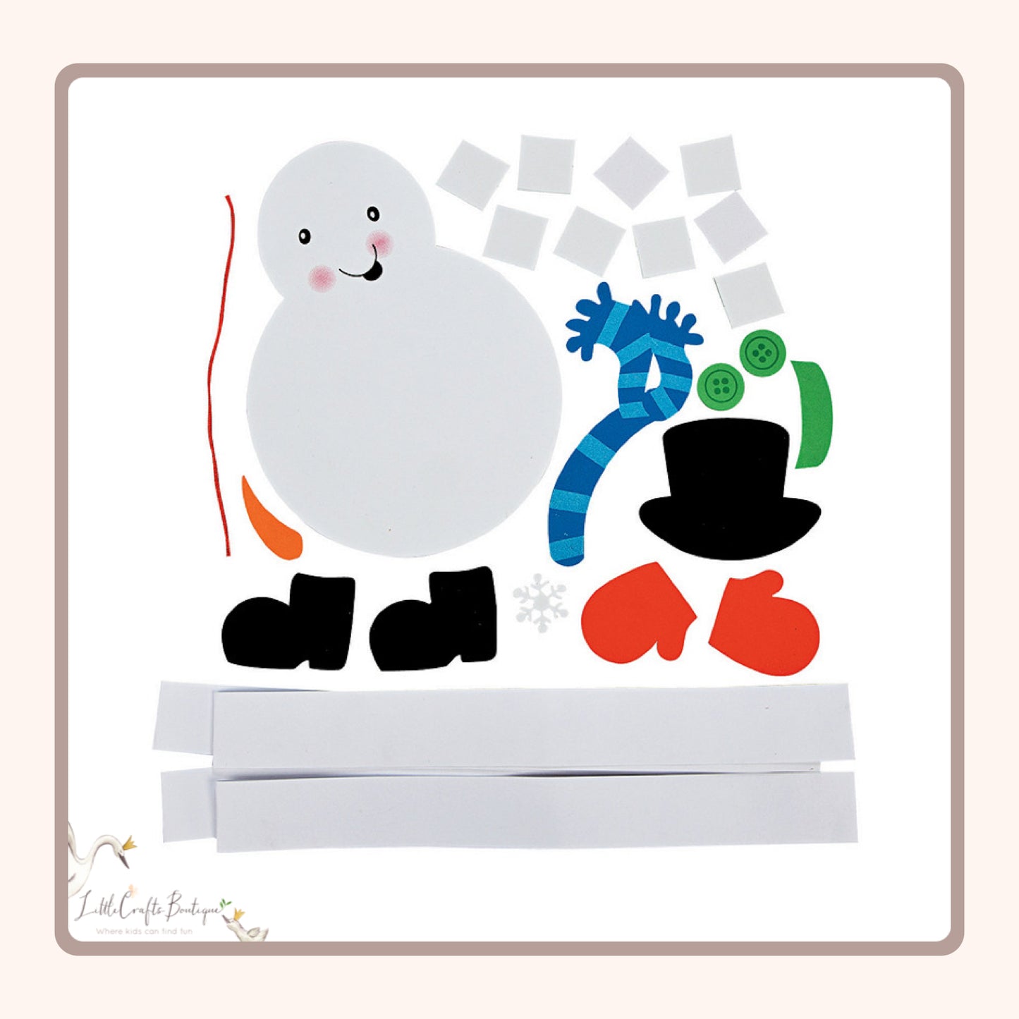 SNOWMAN CRAFT KIT