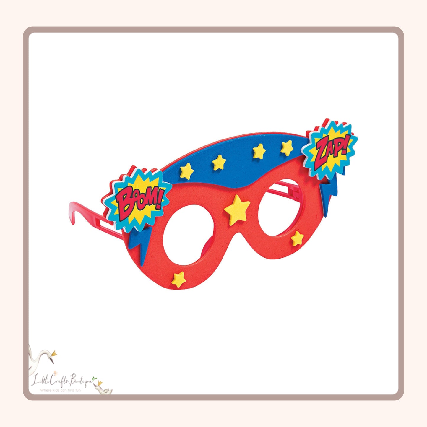 SUPERHERO FOAM GLASSES CRAFT KIT