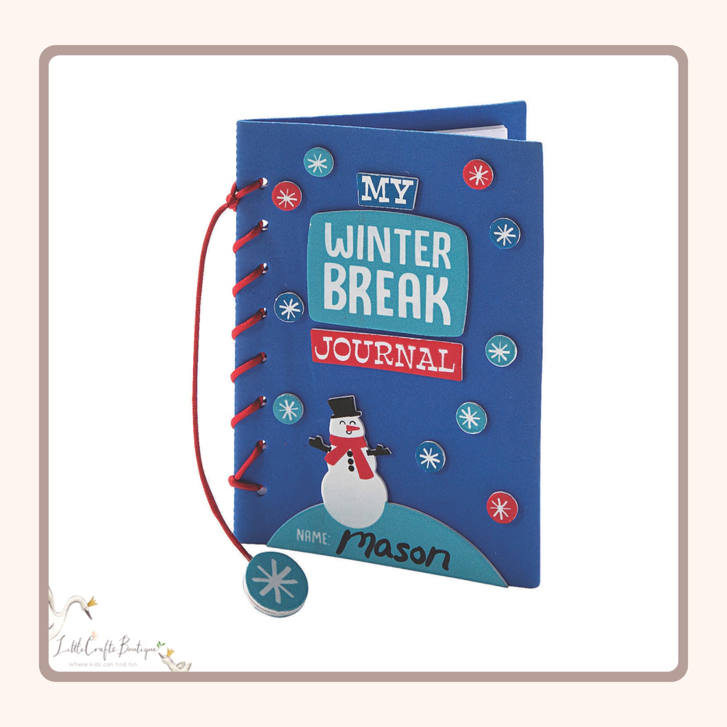 Winter Vacation Journal Craft Kit