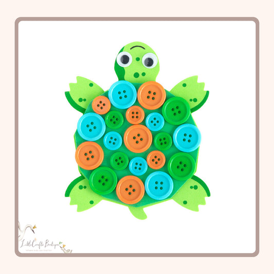 Turtle Button Craft Kit