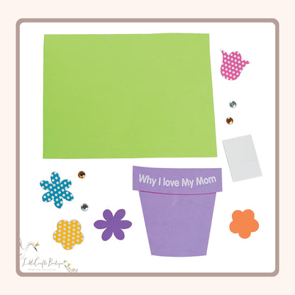 “Why I Love My Mother” Handprint Craft Kit