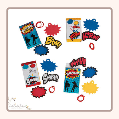 SUPERHERO MEDAL CRAFT KIT