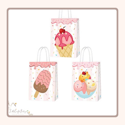 Ice cream paper bag - 16Pc