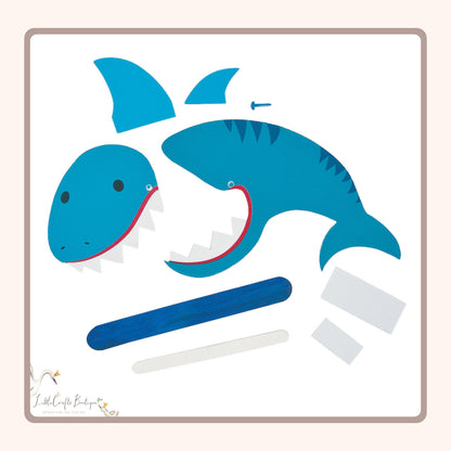 Shark Puppet Craft Kit