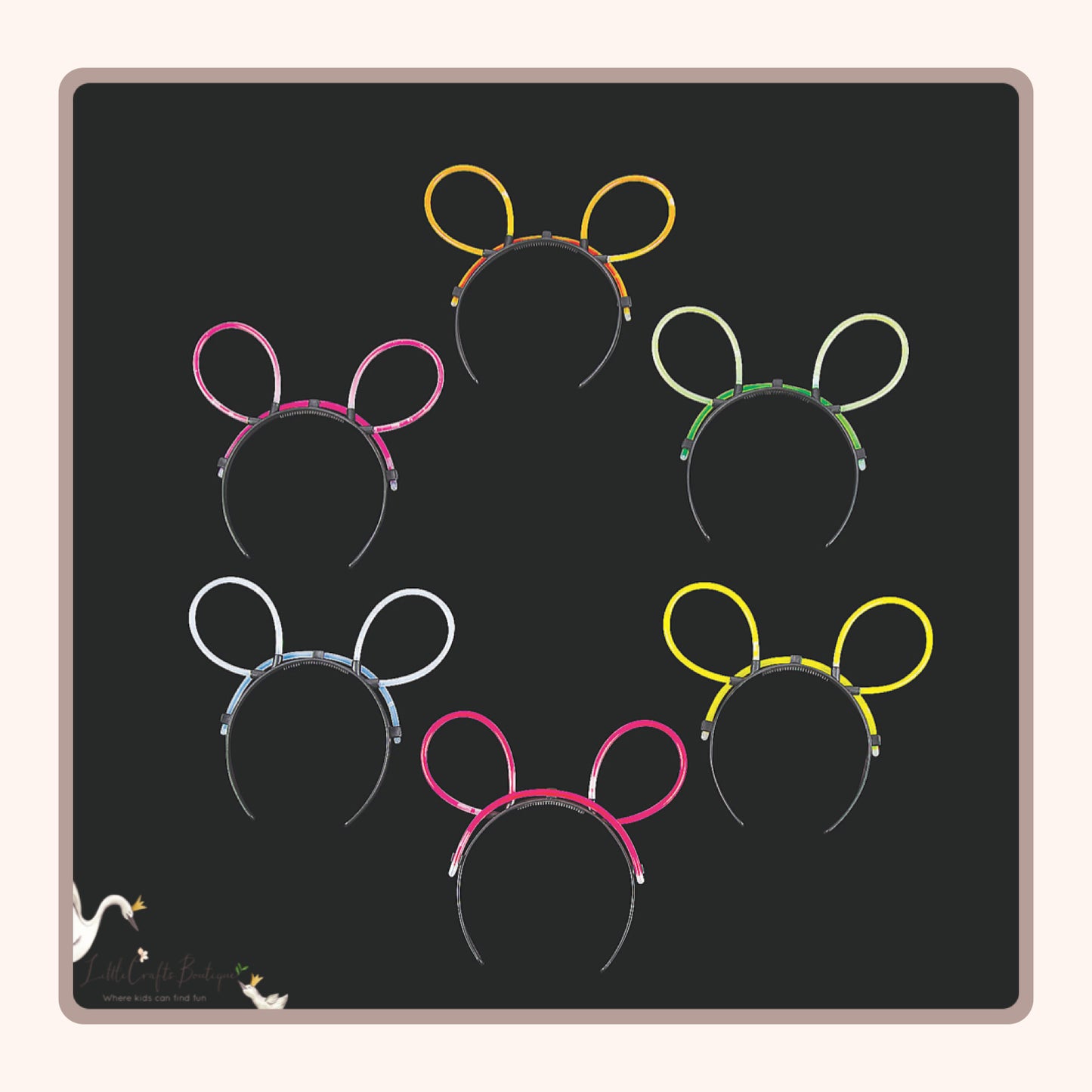 GLOW CAT EAR HEADBAND