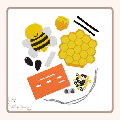 Bee with Hanging Legs Craft Kit