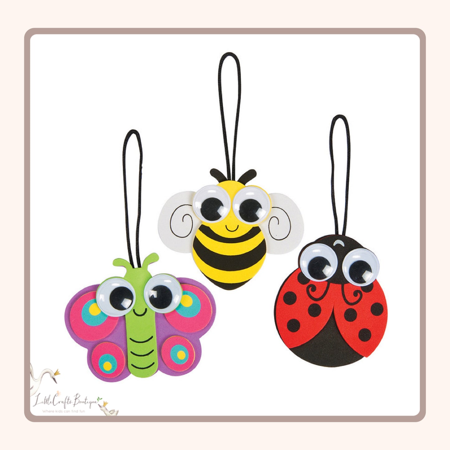 SPRING BIG EYE BUG CRAFT KIT