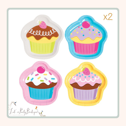 Cupcake party set for 8