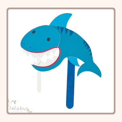 Shark Puppet Craft Kit