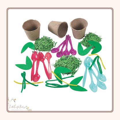 Spoon Spring Flower Craft Kit