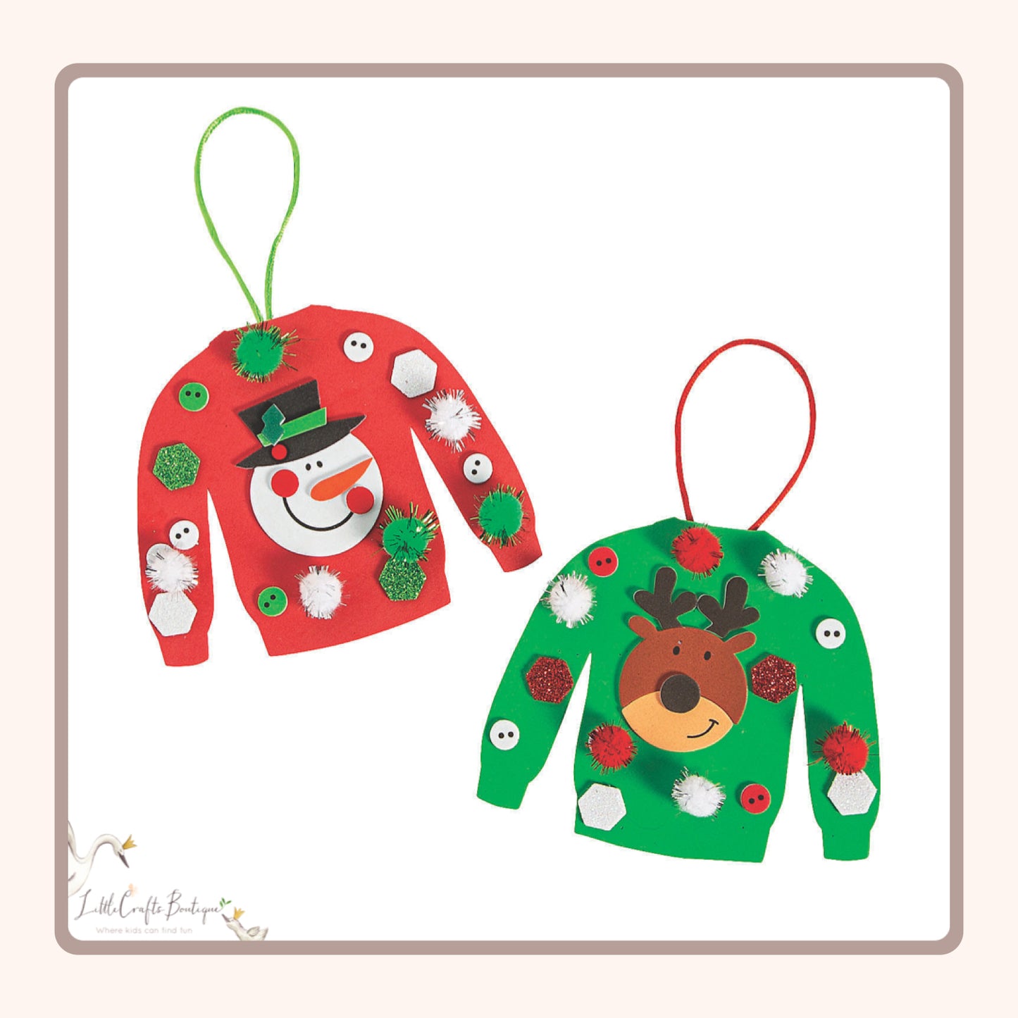 Ugly Sweater Craft Kit