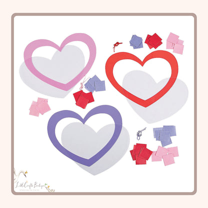 Tissue Paper Heart Craft Kit