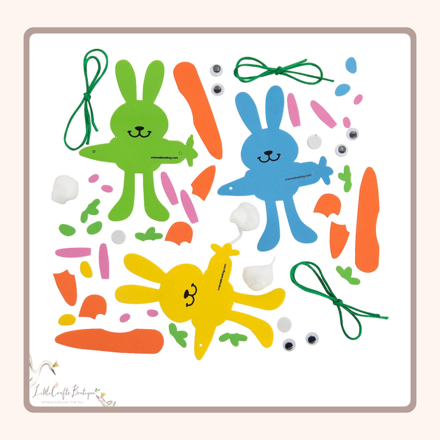 Hanging Bunny Craft Kit